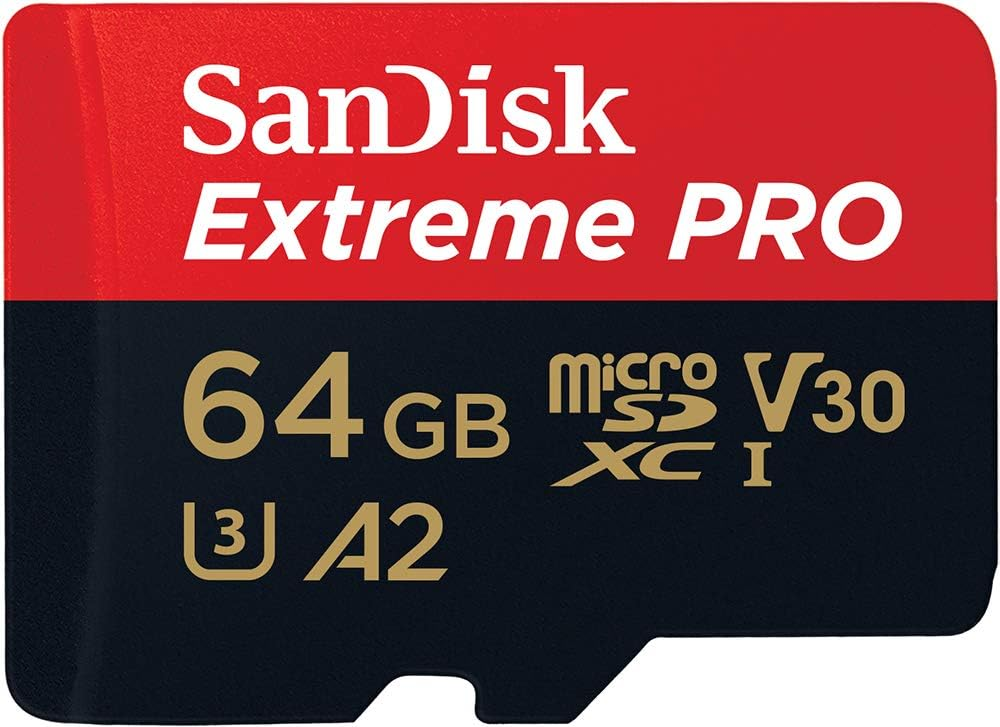 SanDisk 64GB Extreme PRO microSDXC Card SanDisk 64GB Extreme PRO microSDXC Card